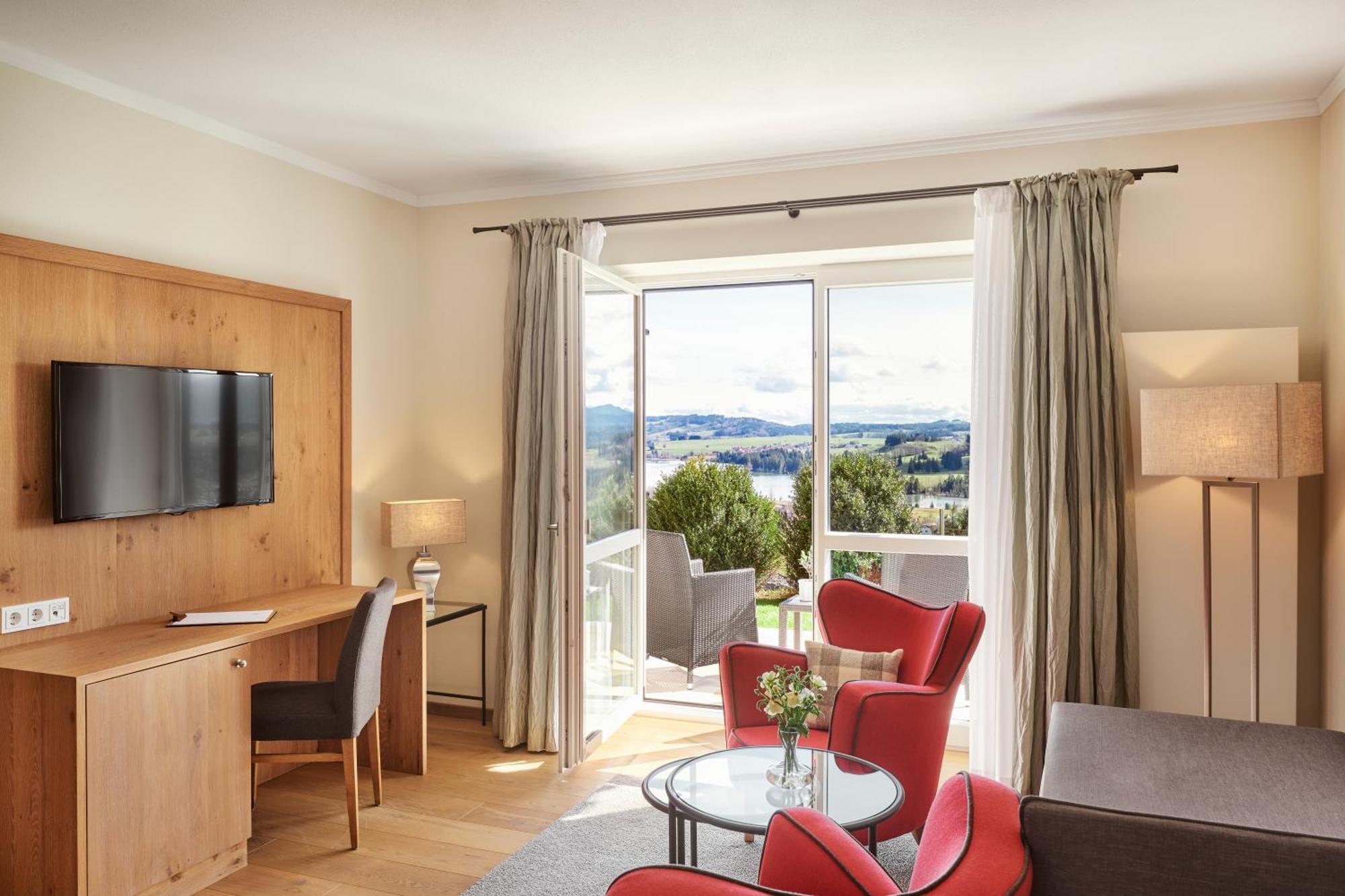 Hotel Auf Der Gsteig Gmbh Lechbruck Eksteriør bilde